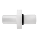 SO 21624 60° OR  METR - Adjustable male adaptor METR with O-ring seal (FKM)