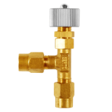 SO NV 01A21ET - Elbow regulating valve for panel mounting