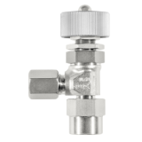 SO NV 51A30E - Elbow regulating valve with female adaptor SO 50030