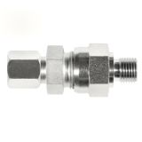 SO 6613 - Taper seat non-return valve with male adaptor thread and tube connection