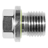 AD HPO 50 - Screw plug G with hex-nutwith and O‑ring (FKM)