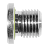 AD HSPO 50 - Screw plug G locked with Allen key and O-ring (FKM)